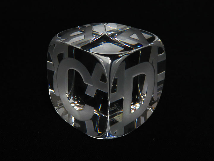 Baccarat Crystal Baby Block