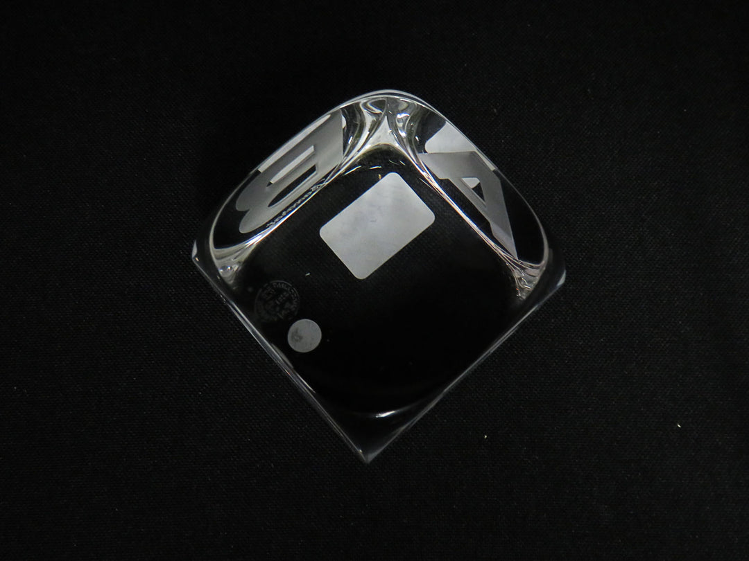 Baccarat Crystal Baby Block