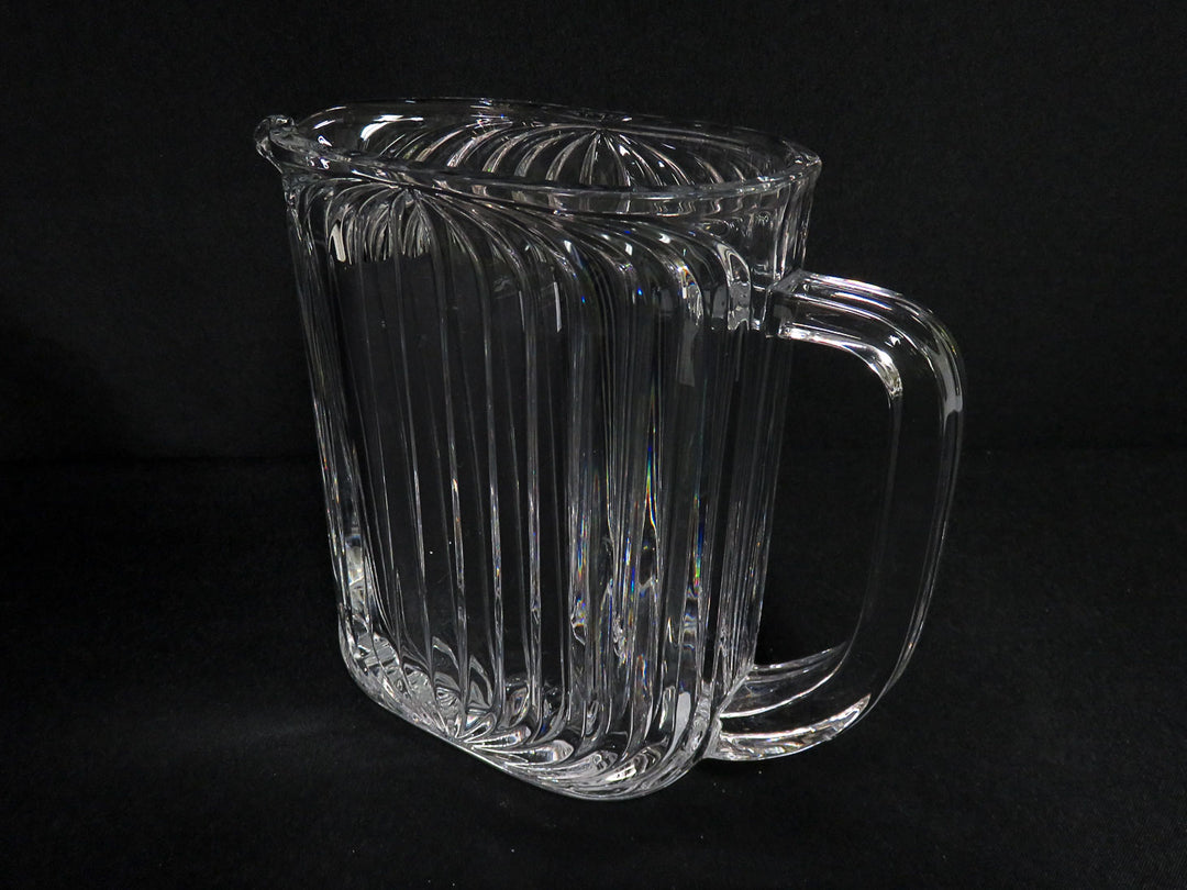 Oval Ribbed Pitcher