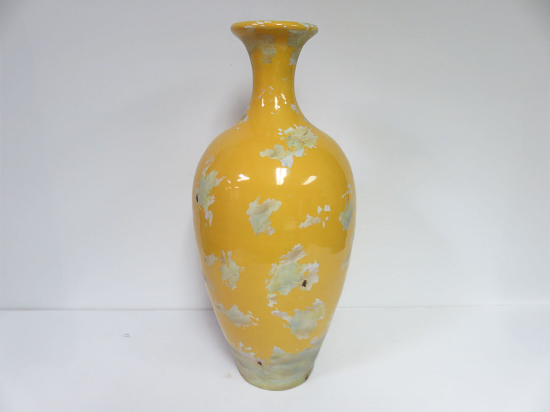 Yellow Floor Vase