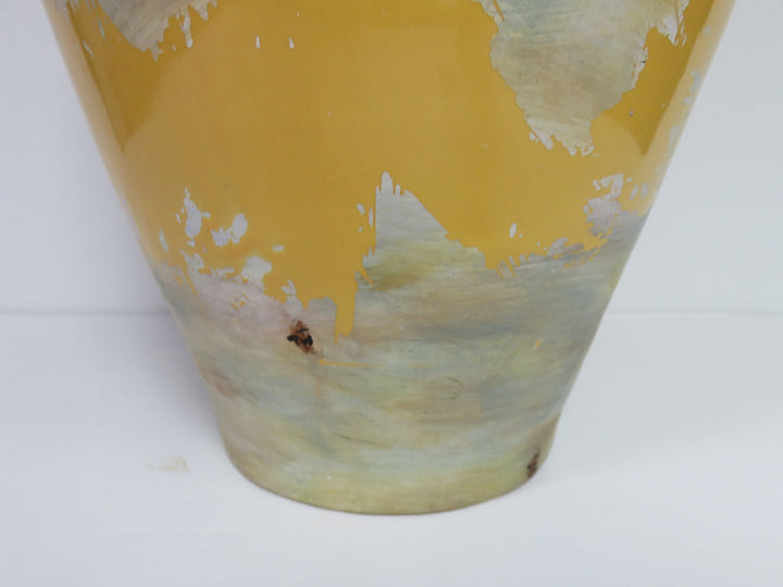 Yellow Floor Vase
