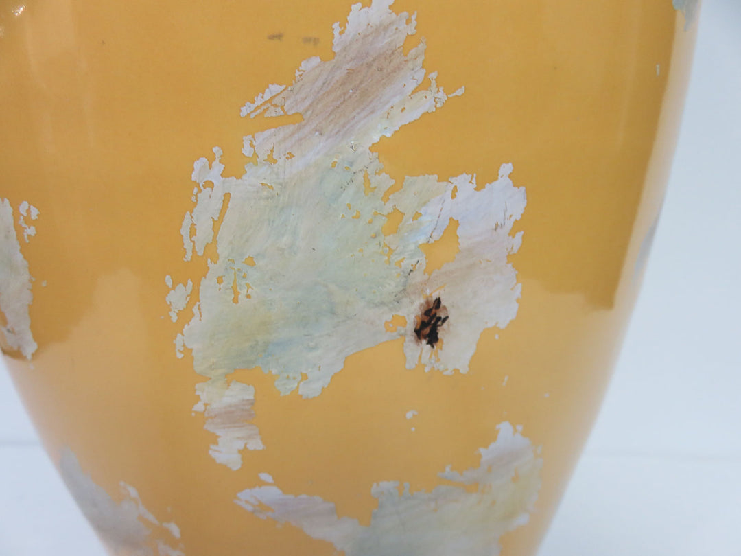Yellow Floor Vase