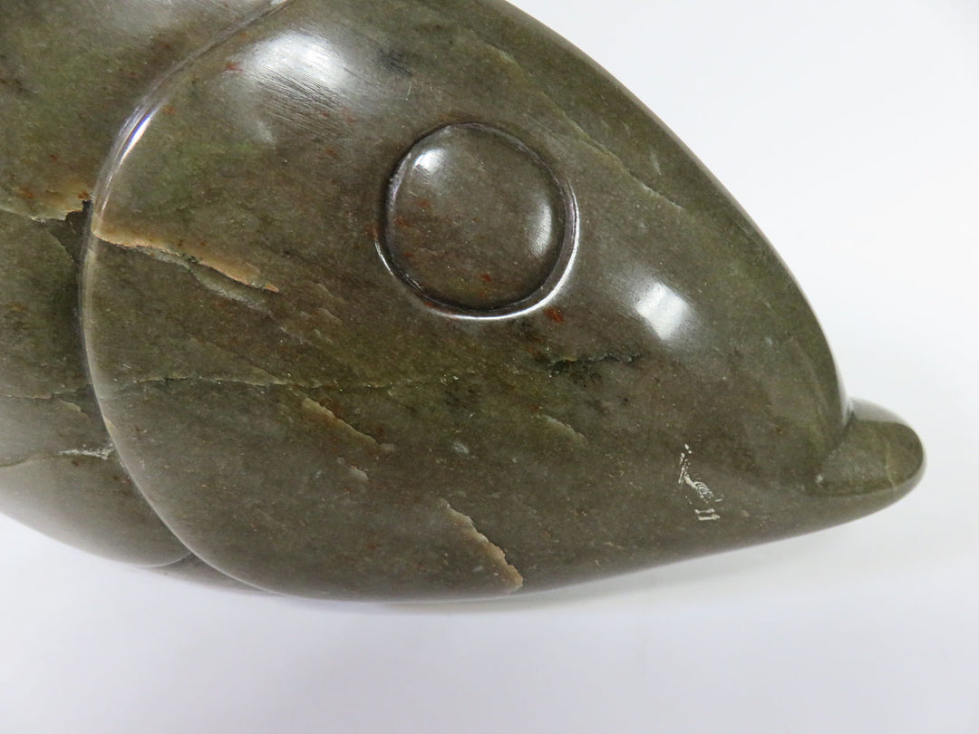 Fish Stone Sculpture