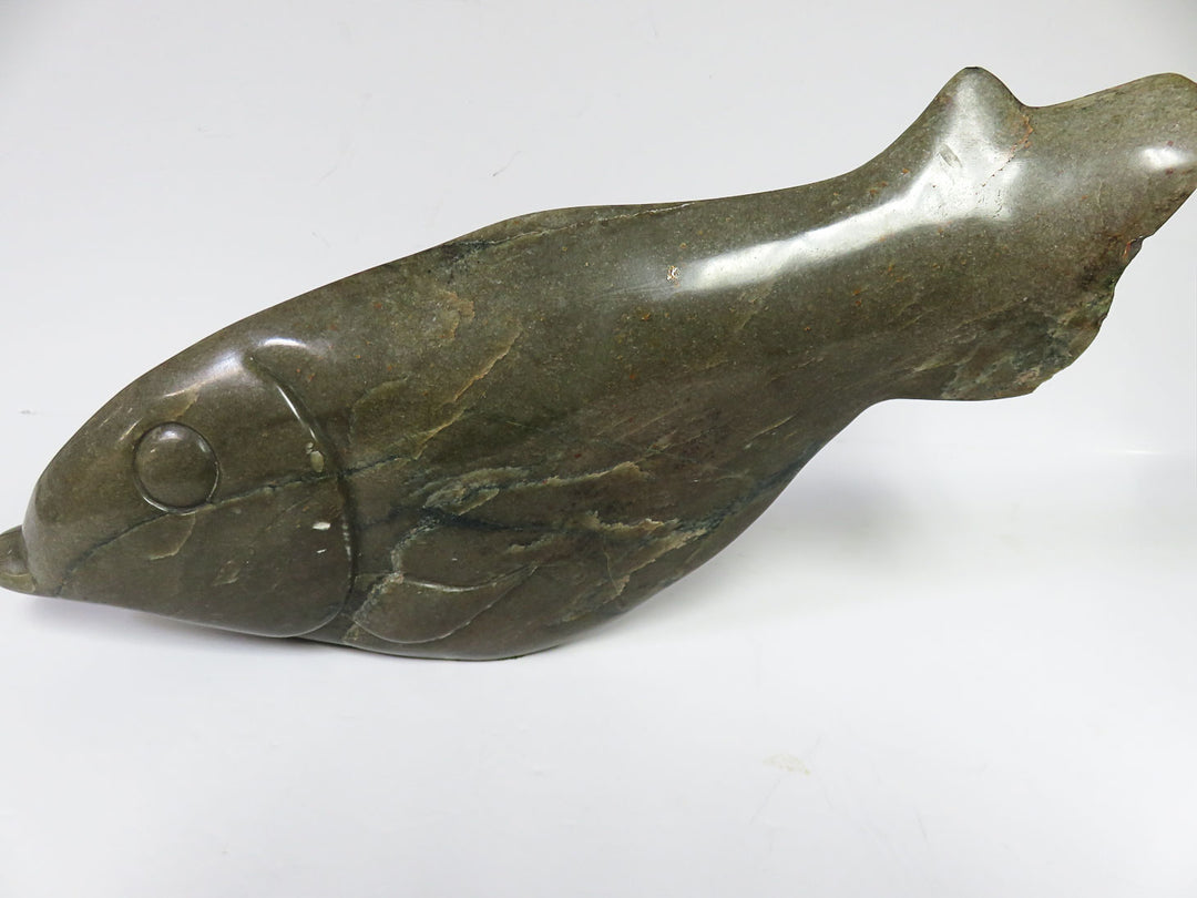 Fish Stone Sculpture