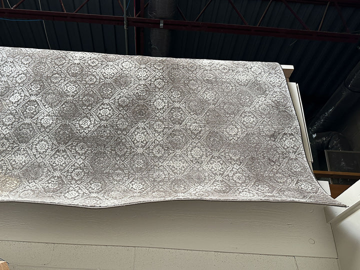 Cream & Gray Area Rug