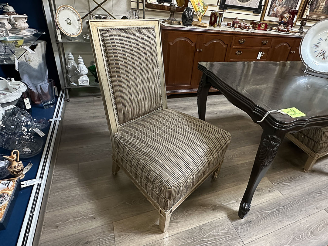 Gold Slipper Chair
