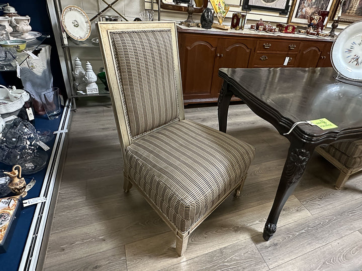 Gold Slipper Chair