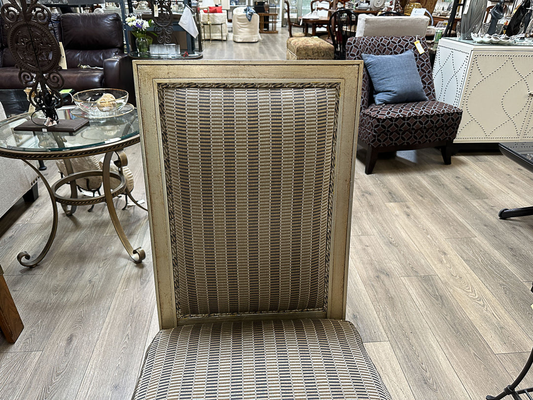 Gold Slipper Chair