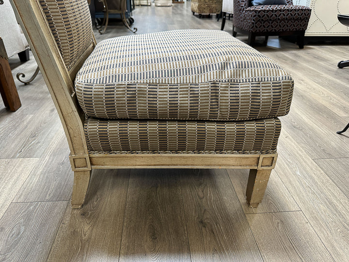 Gold Slipper Chair