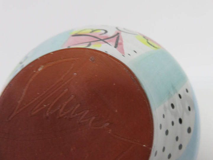 Handpainted Pastel Basket
