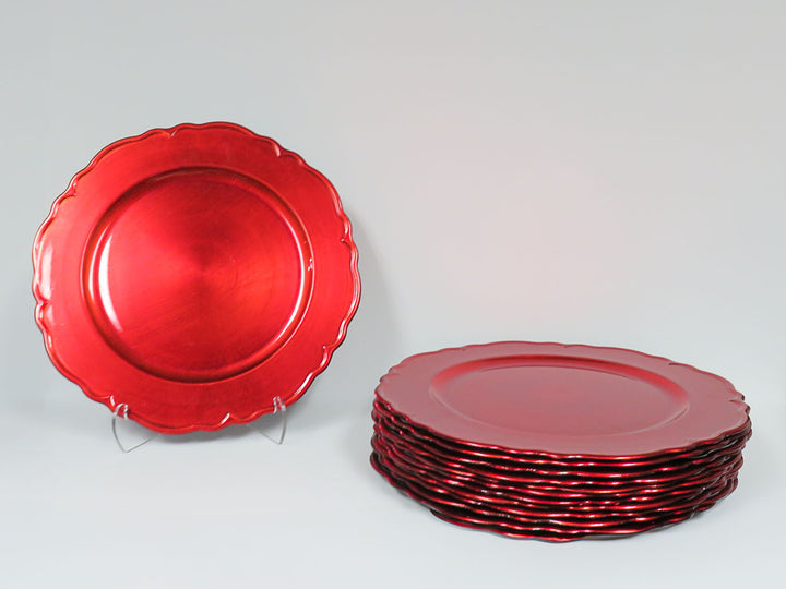 Red Holiday Chargers