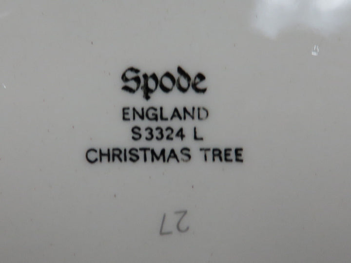 Spode Christmas Two Tier Dessert Plate