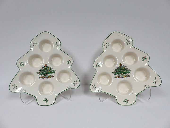 Spode Christmas Tree Votive Holders