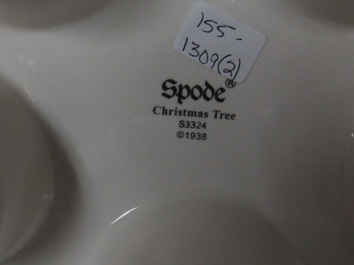 Spode Christmas Tree Votive Holders