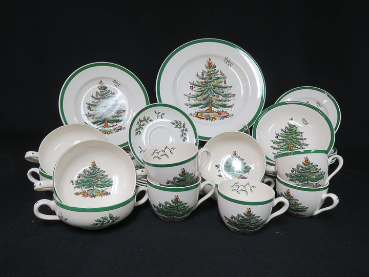 Spode Christmas Tree China Set