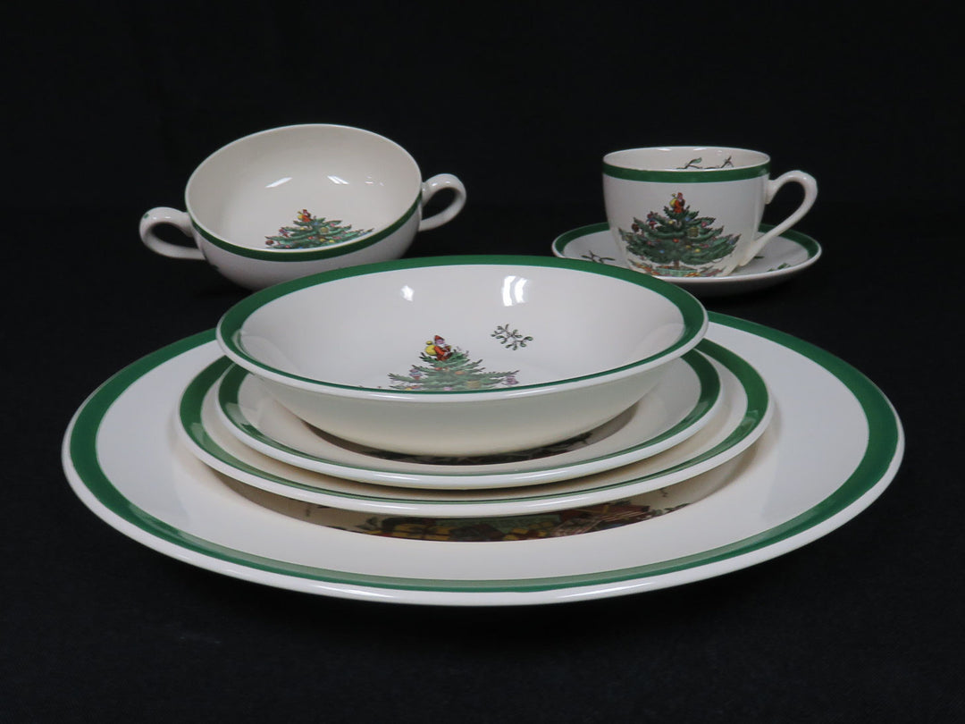 Spode Christmas Tree China Set