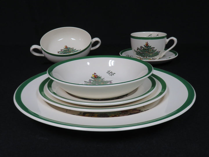 Spode Christmas Tree China Set