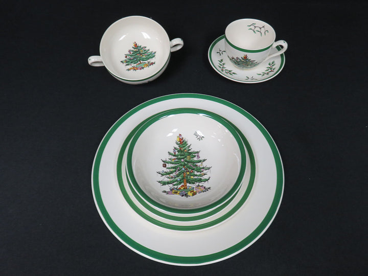 Spode Christmas Tree China Set