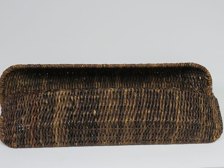 Pair of Hand-Woven Baskets