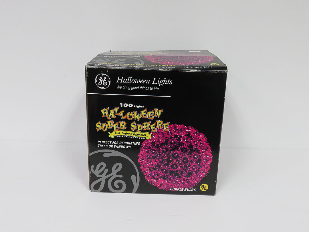 Halloween Lighted Sphere Decor