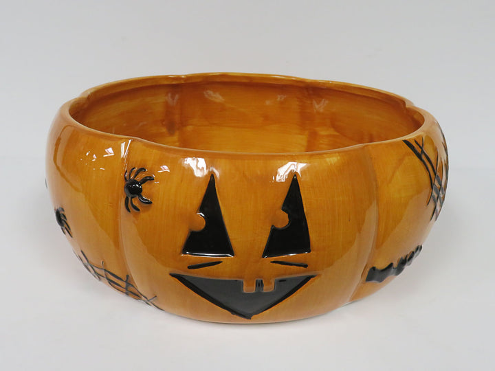 Hand Painted Pumpkin Bowl