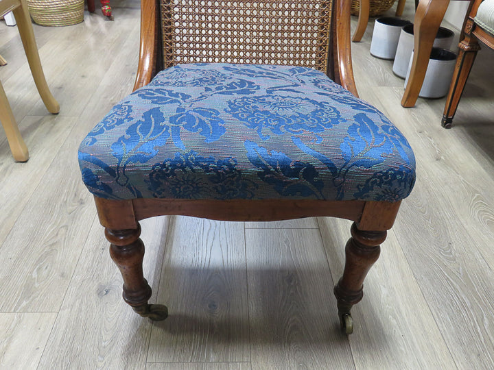 High-Backed Antique Side Chair