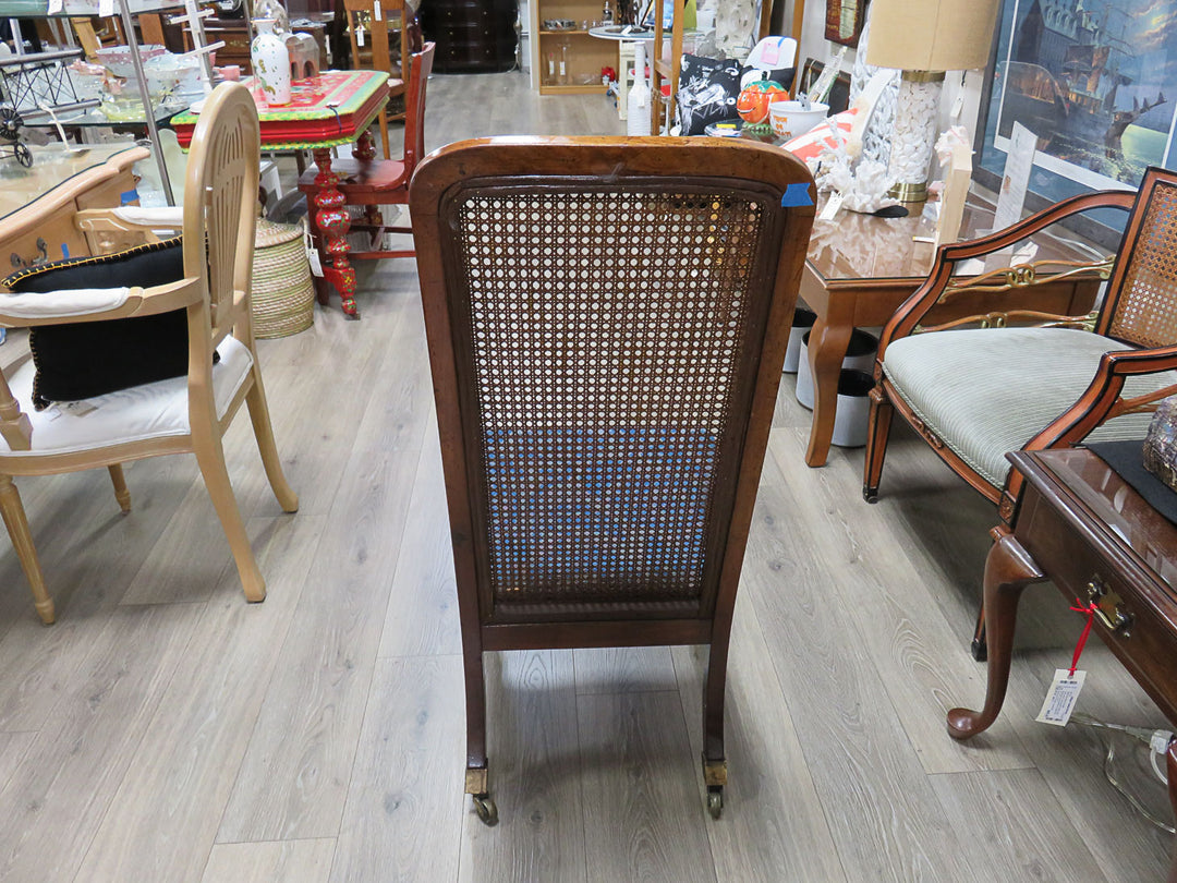 High-Backed Antique Side Chair