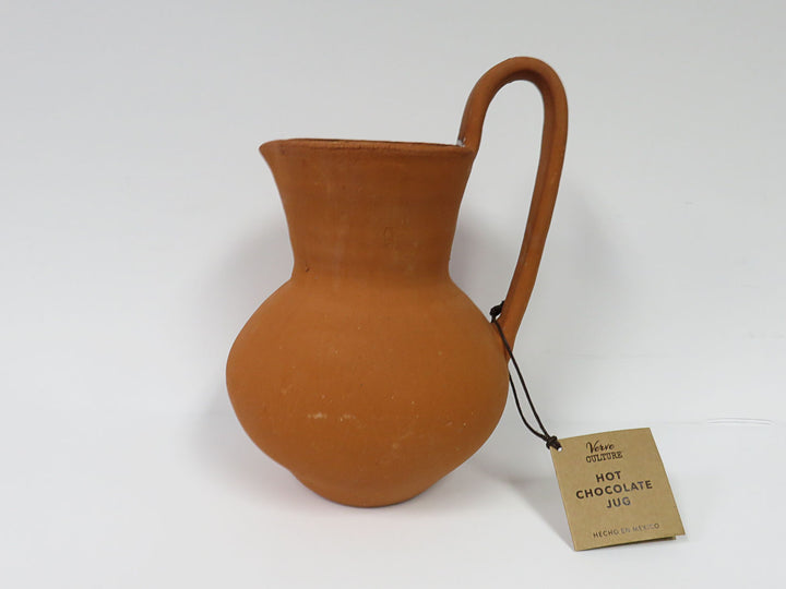 Terra Cotta Hot Chocolate Jug