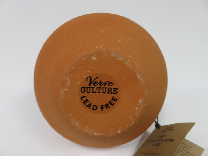 Terra Cotta Hot Chocolate Jug