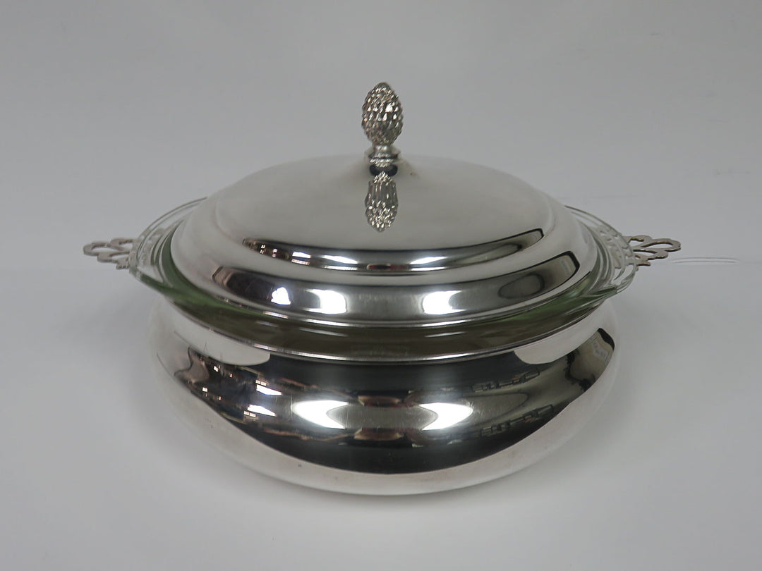 Sheffield Silver Co. Covered Casserole