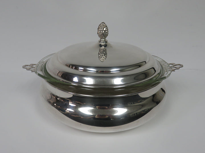 Sheffield Silver Co. Covered Casserole