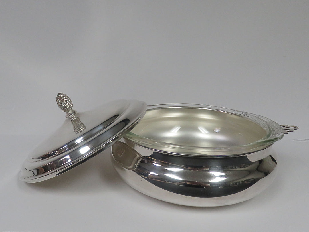 Sheffield Silver Co. Covered Casserole