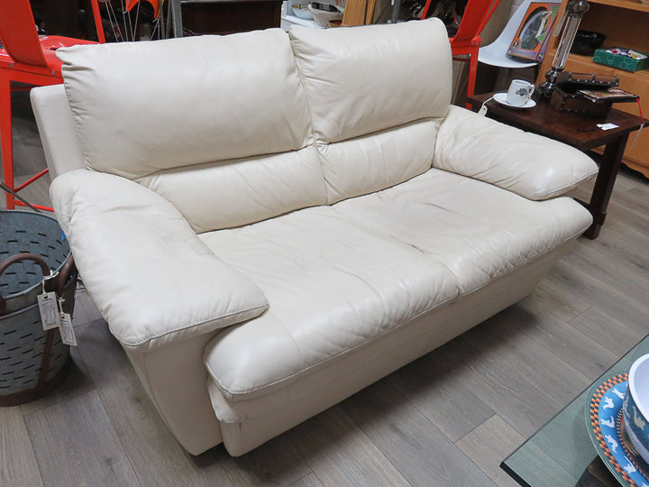 Leather Love Seat