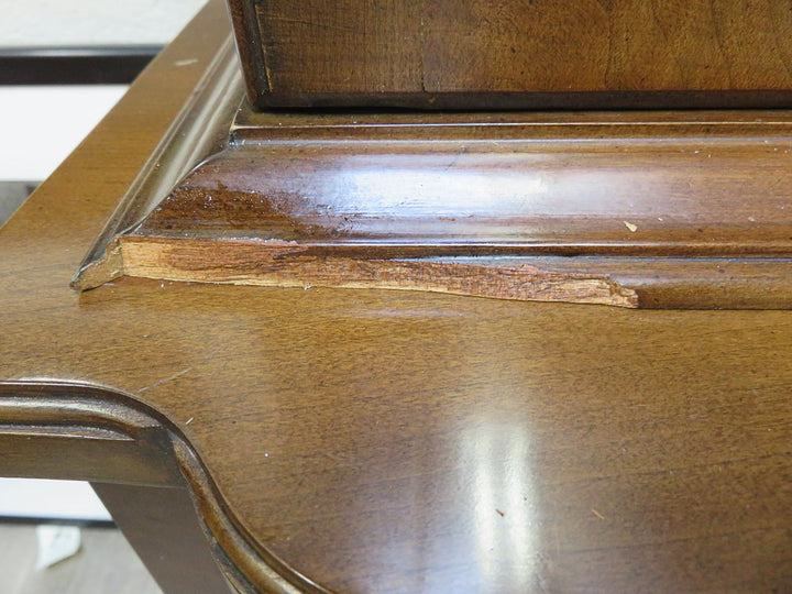 Wood and Glass Curio Cabinet