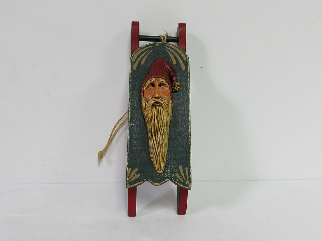 Old Time Santa Ornament Set