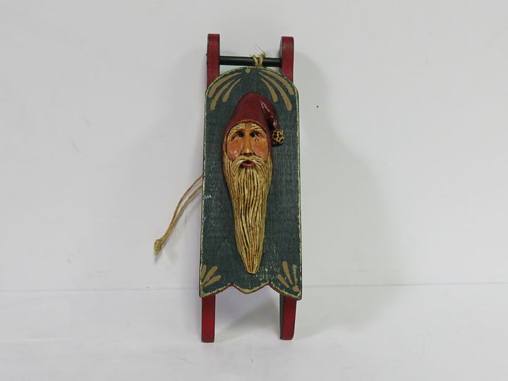 Old Time Santa Ornament Set