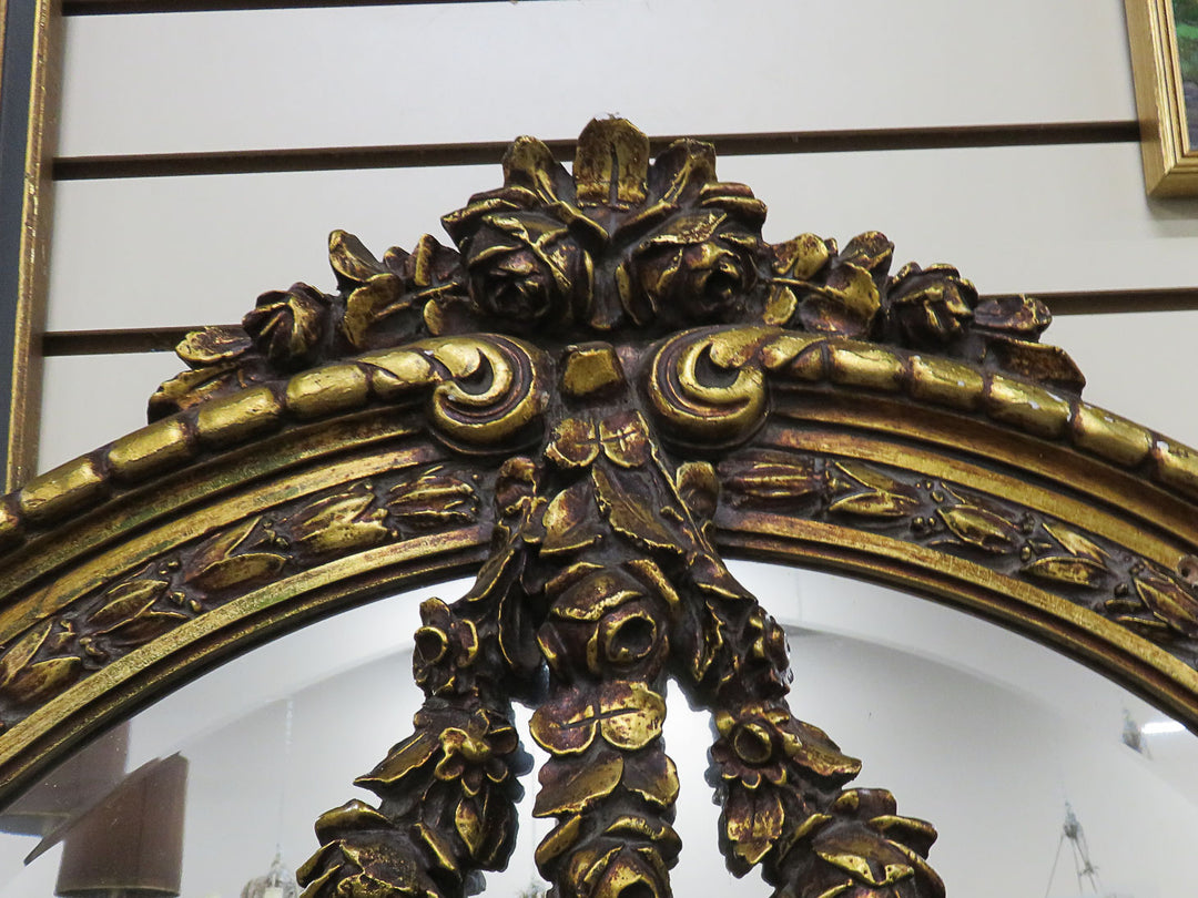 Ornate French Style Beveled Mirror