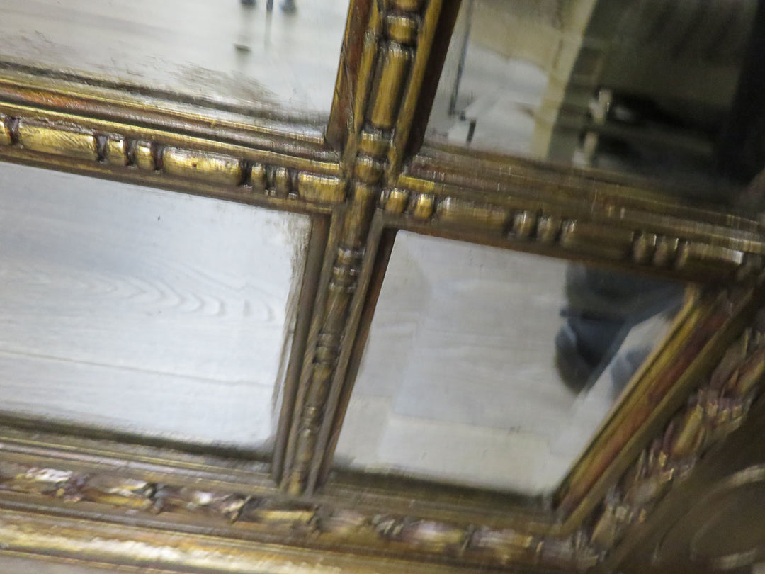 Ornate French Style Beveled Mirror