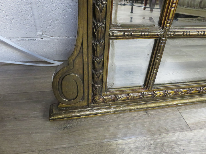 Ornate French Style Beveled Mirror