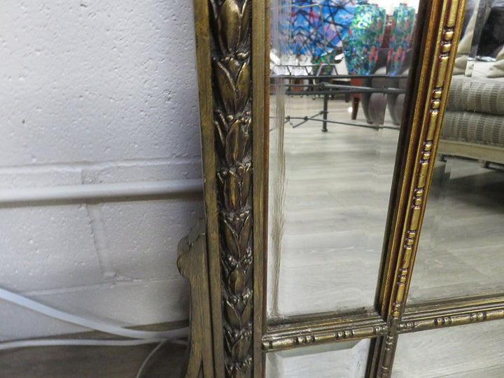 Ornate French Style Beveled Mirror