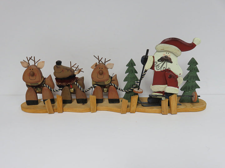 Wooden Winter Scene