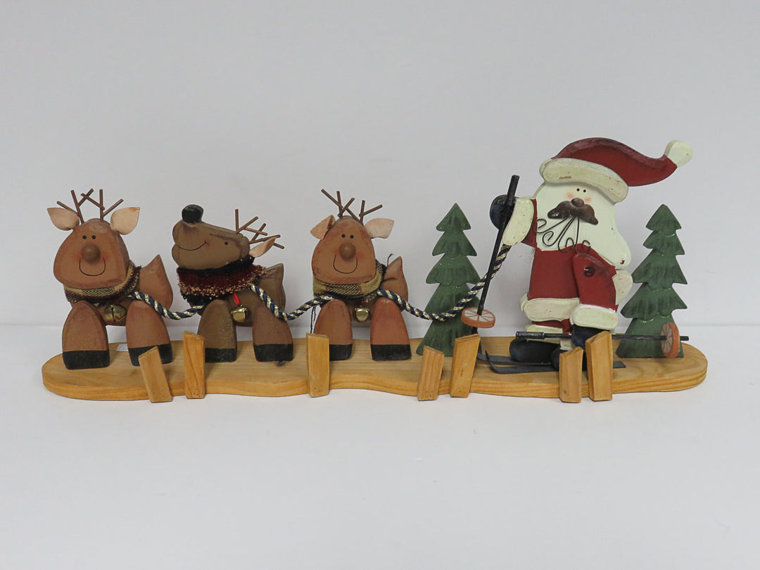 Wooden Winter Scene