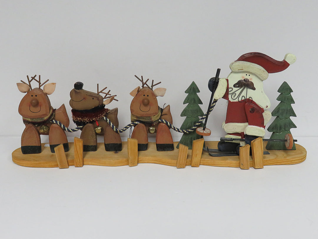 Wooden Winter Scene
