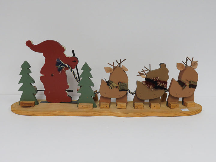 Wooden Winter Scene