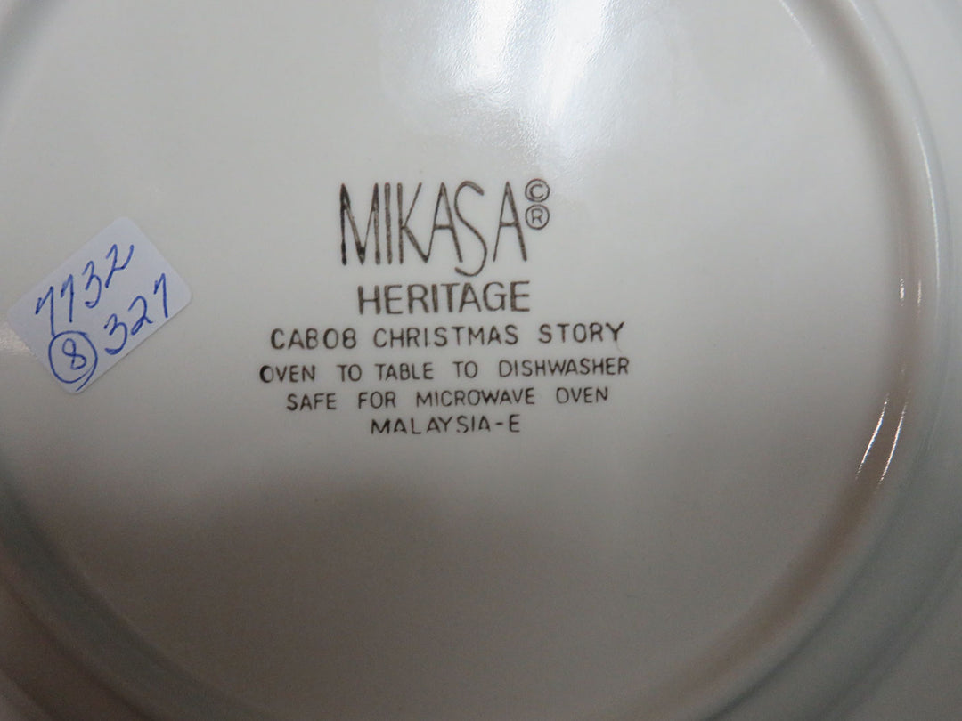 Mikasa Christmas Salad/Dessert Plates