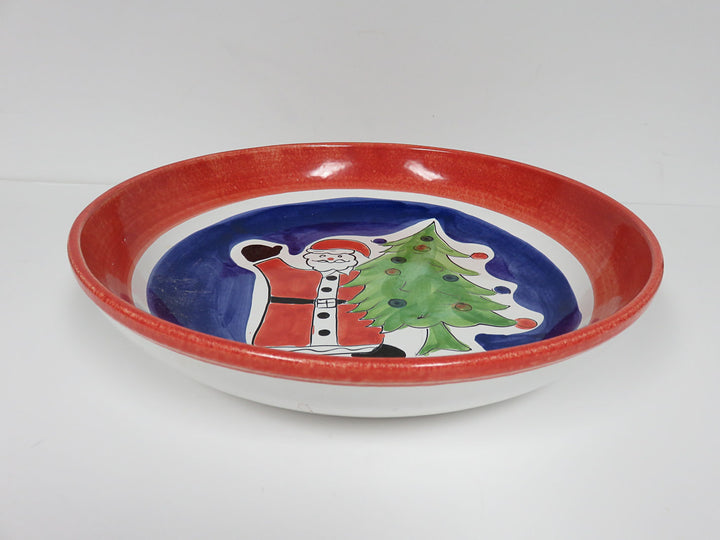 Santa Serving Bowl