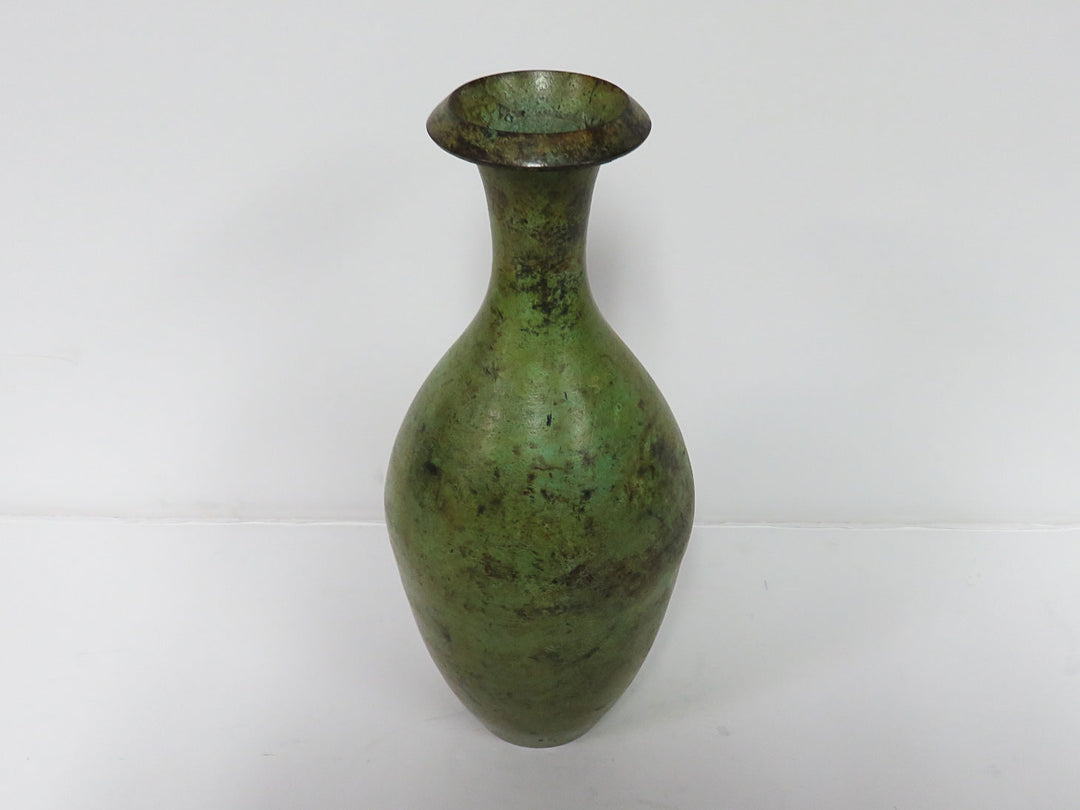 Green and Brown Verdtigris Vase