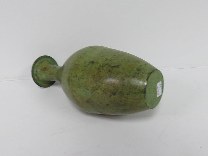 Green and Brown Verdtigris Vase