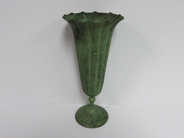 Green Patina Vase