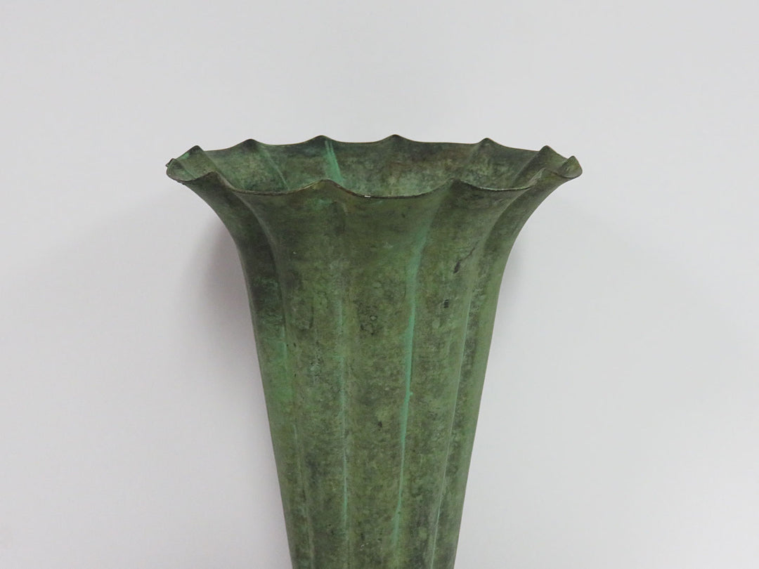 Green Patina Vase